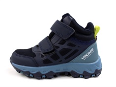 Viking navy/denim sneaker Track mid with TEX